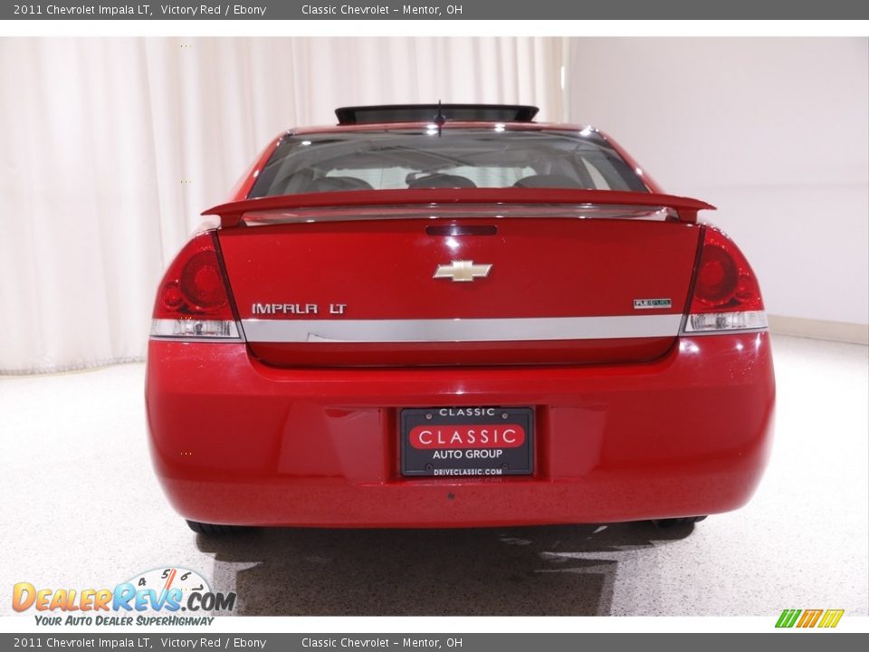 2011 Chevrolet Impala LT Victory Red / Ebony Photo #14