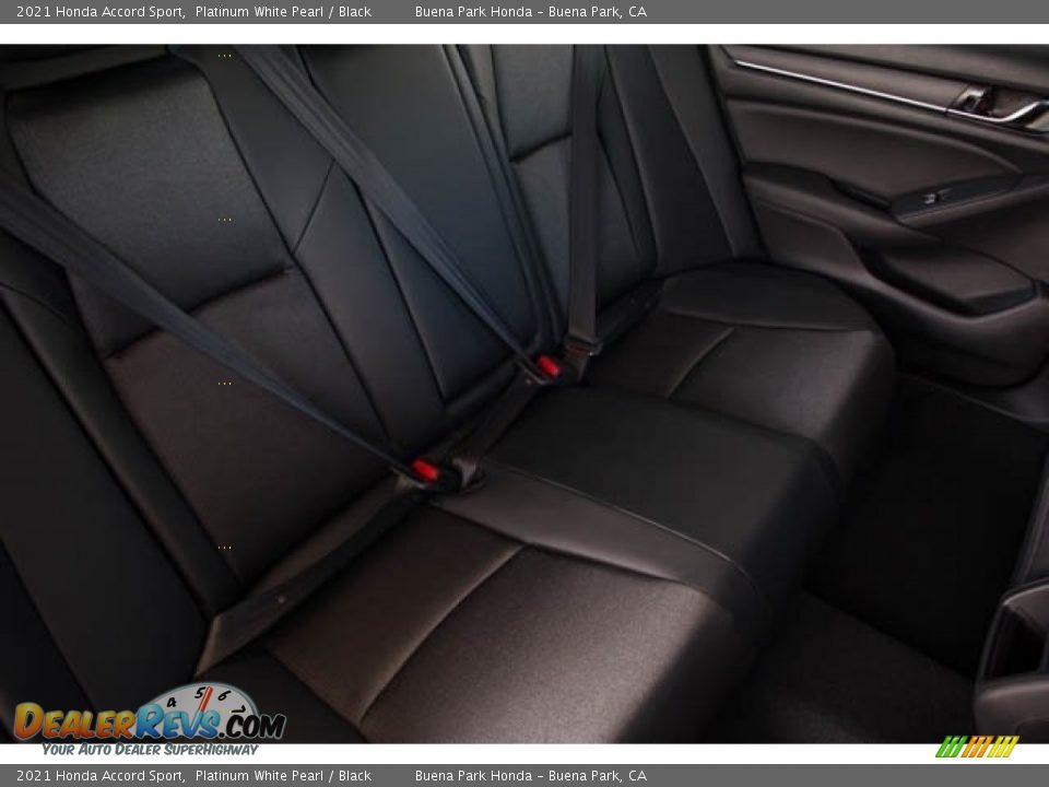 2021 Honda Accord Sport Platinum White Pearl / Black Photo #28