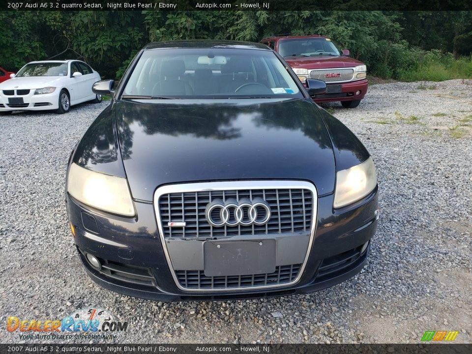 2007 Audi A6 3.2 quattro Sedan Night Blue Pearl / Ebony Photo #2