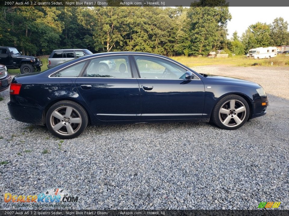 2007 Audi A6 3.2 quattro Sedan Night Blue Pearl / Ebony Photo #8