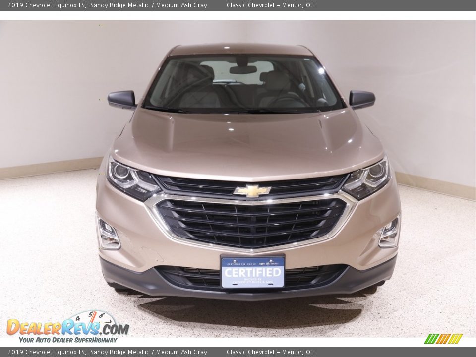 2019 Chevrolet Equinox LS Sandy Ridge Metallic / Medium Ash Gray Photo #2