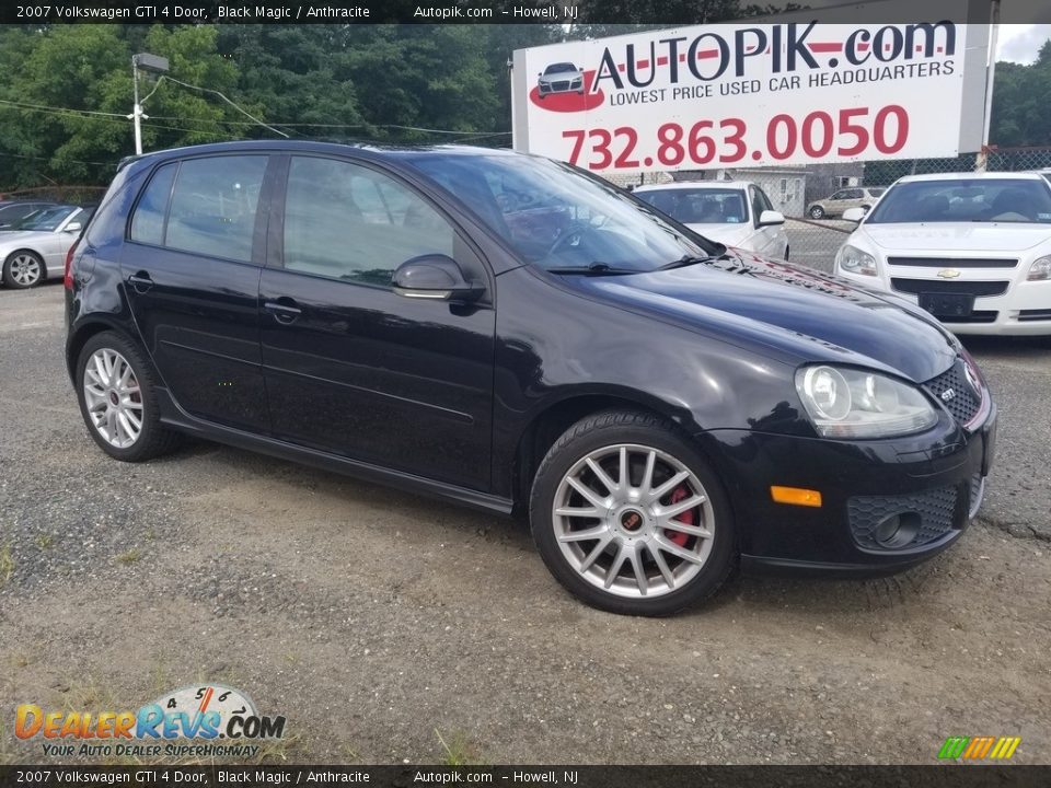 2007 Volkswagen GTI 4 Door Black Magic / Anthracite Photo #1