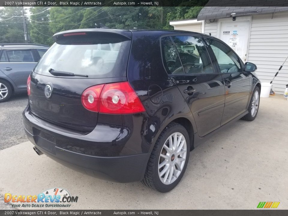 2007 Volkswagen GTI 4 Door Black Magic / Anthracite Photo #4