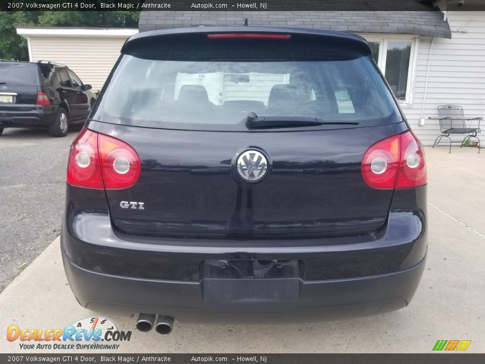 2007 Volkswagen GTI 4 Door Black Magic / Anthracite Photo #5