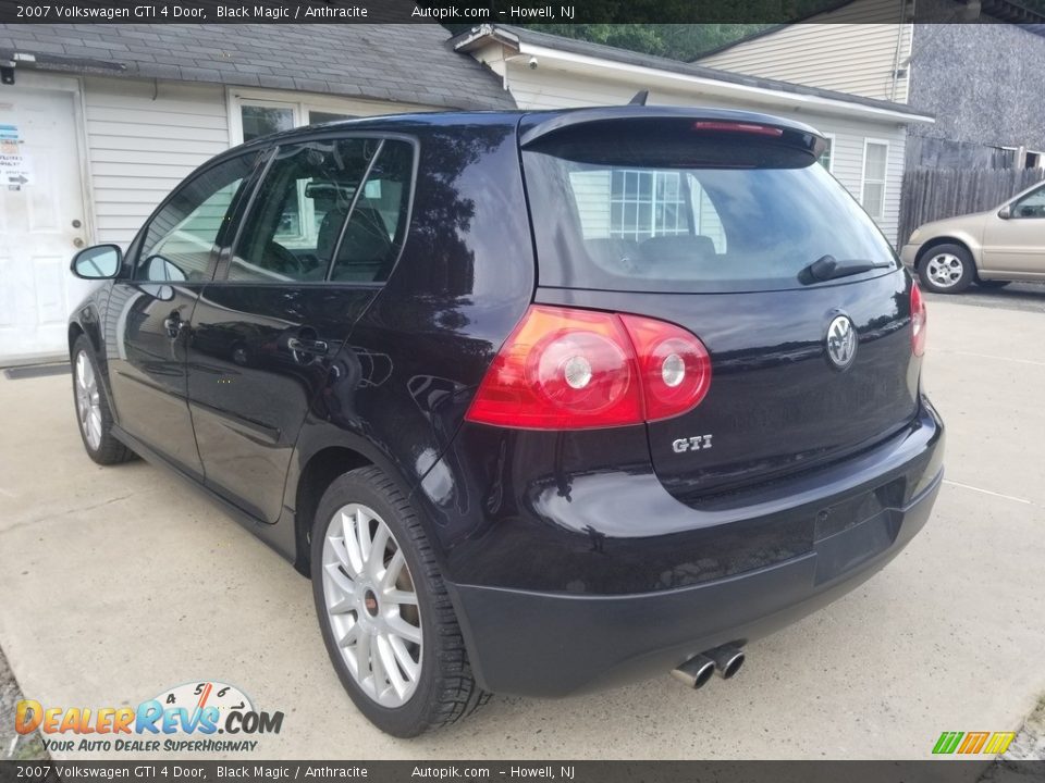 2007 Volkswagen GTI 4 Door Black Magic / Anthracite Photo #6