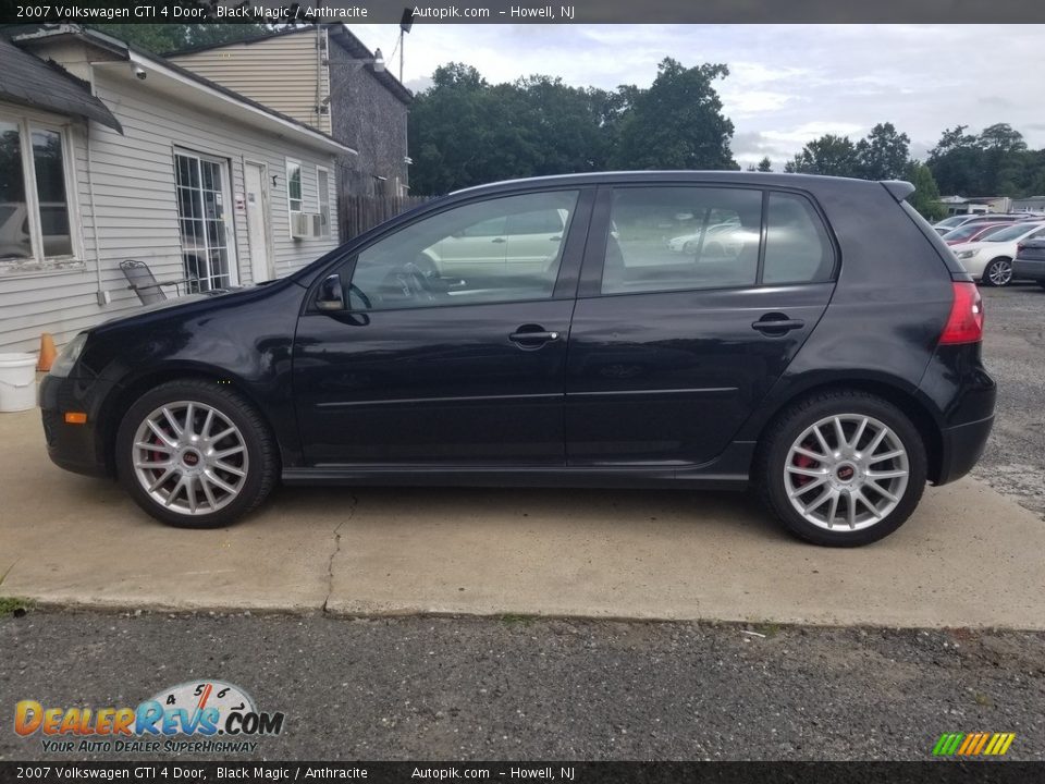 2007 Volkswagen GTI 4 Door Black Magic / Anthracite Photo #7