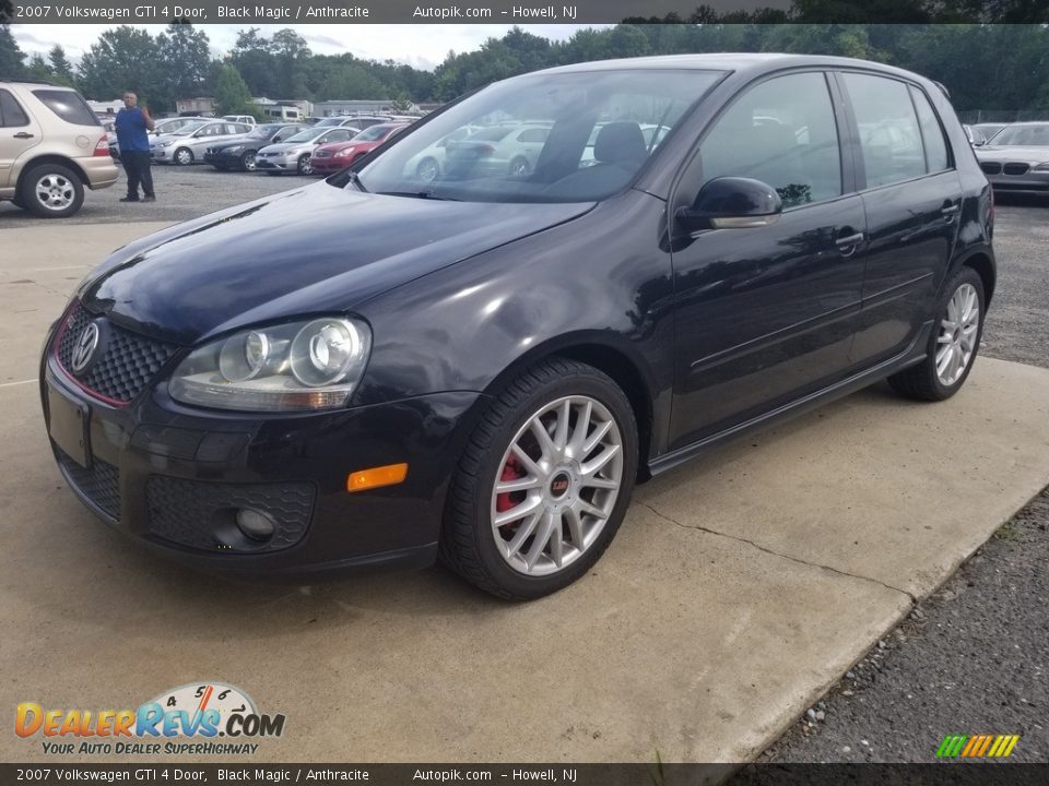 2007 Volkswagen GTI 4 Door Black Magic / Anthracite Photo #8