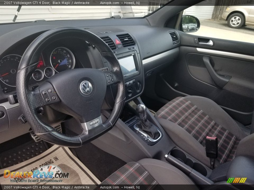 2007 Volkswagen GTI 4 Door Black Magic / Anthracite Photo #12