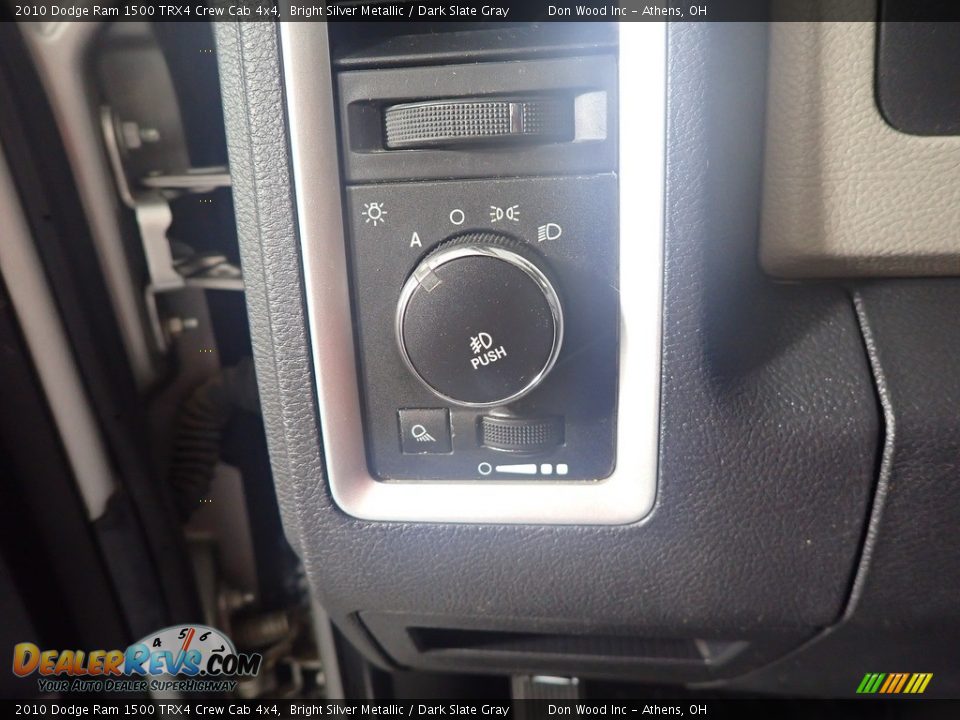 2010 Dodge Ram 1500 TRX4 Crew Cab 4x4 Bright Silver Metallic / Dark Slate Gray Photo #29