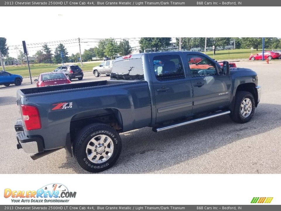 2013 Chevrolet Silverado 2500HD LT Crew Cab 4x4 Blue Granite Metallic / Light Titanium/Dark Titanium Photo #6