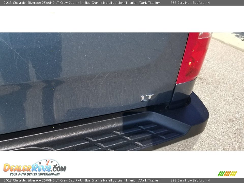 2013 Chevrolet Silverado 2500HD LT Crew Cab 4x4 Blue Granite Metallic / Light Titanium/Dark Titanium Photo #14