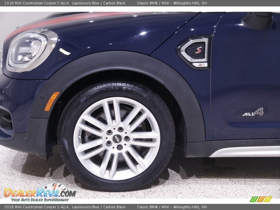 2018 Mini Countryman Cooper S ALL4 Lapisluxury Blue / Carbon Black Photo #22