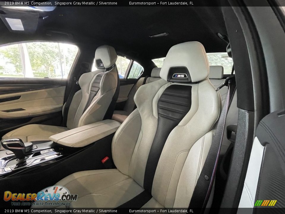 Front Seat of 2019 BMW M5 Competition Photo #4