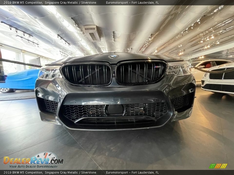 2019 BMW M5 Competition Singapore Gray Metallic / Silverstone Photo #5
