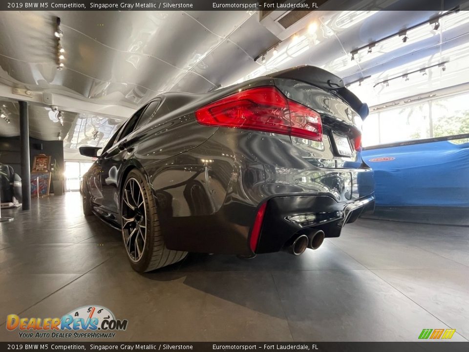 2019 BMW M5 Competition Singapore Gray Metallic / Silverstone Photo #15