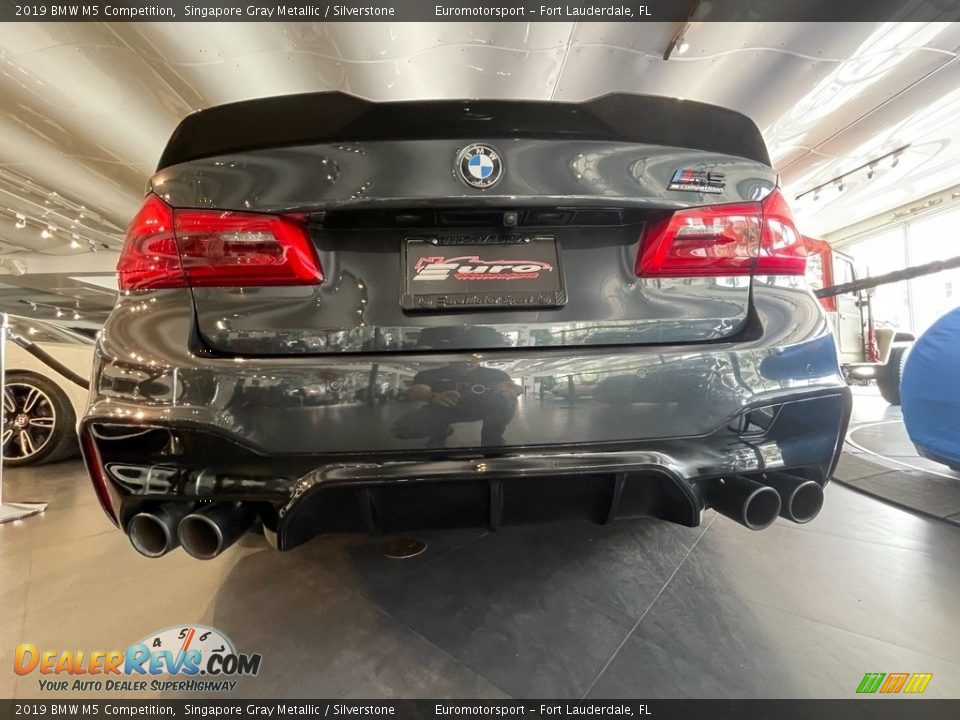 2019 BMW M5 Competition Singapore Gray Metallic / Silverstone Photo #16