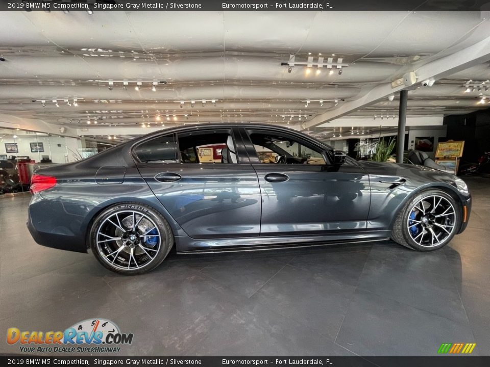 Singapore Gray Metallic 2019 BMW M5 Competition Photo #17
