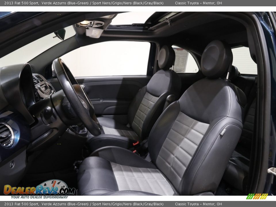 Front Seat of 2013 Fiat 500 Sport Photo #5