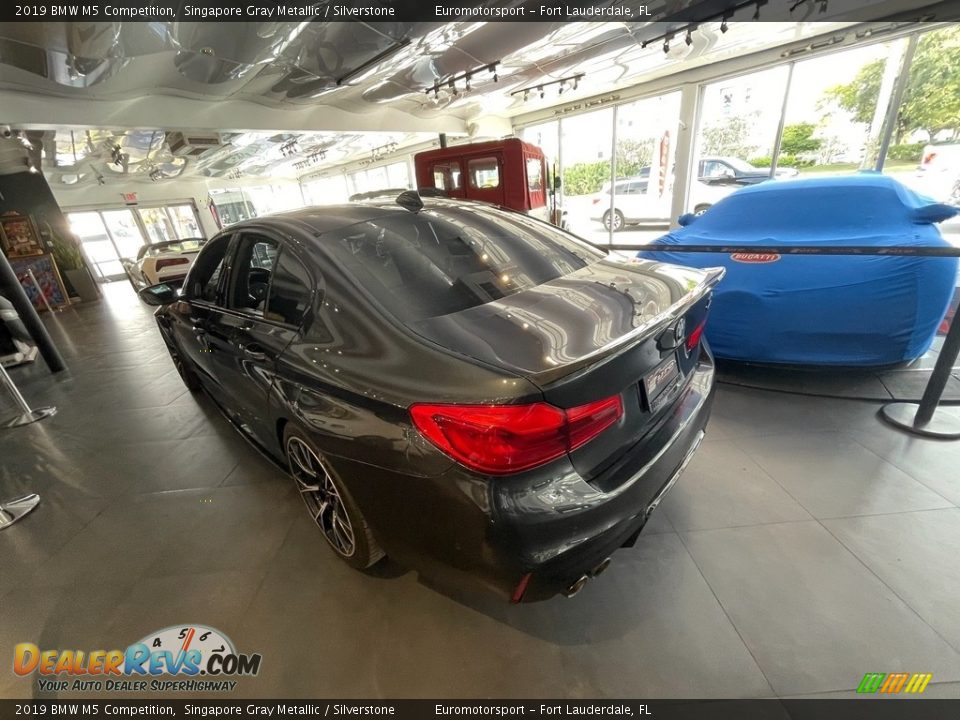 2019 BMW M5 Competition Singapore Gray Metallic / Silverstone Photo #19