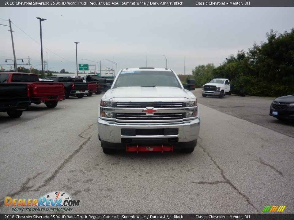 2018 Chevrolet Silverado 3500HD Work Truck Regular Cab 4x4 Summit White / Dark Ash/Jet Black Photo #1