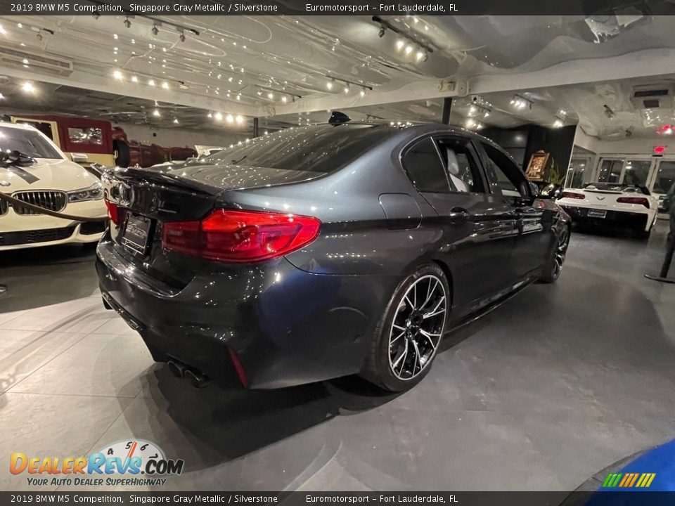 2019 BMW M5 Competition Singapore Gray Metallic / Silverstone Photo #33