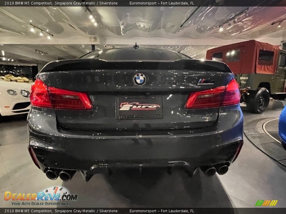 2019 BMW M5 Competition Singapore Gray Metallic / Silverstone Photo #34