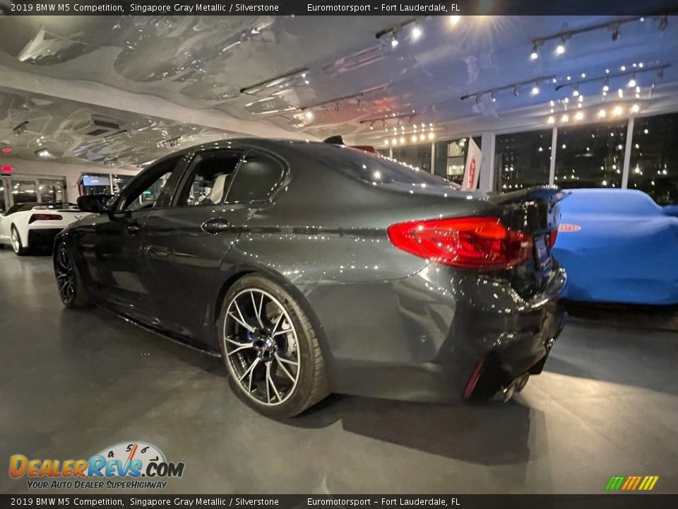 2019 BMW M5 Competition Singapore Gray Metallic / Silverstone Photo #35