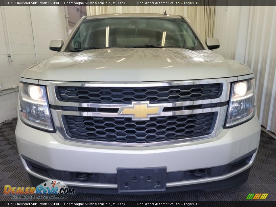 Champagne Silver Metallic 2015 Chevrolet Suburban LS 4WD Photo #3