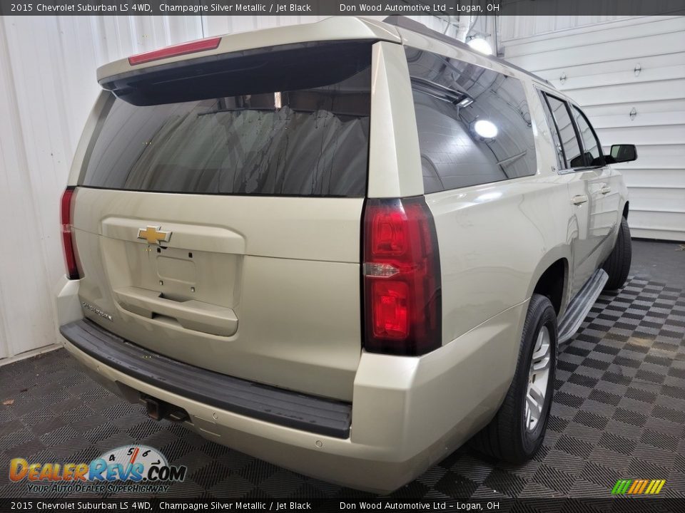 Champagne Silver Metallic 2015 Chevrolet Suburban LS 4WD Photo #7