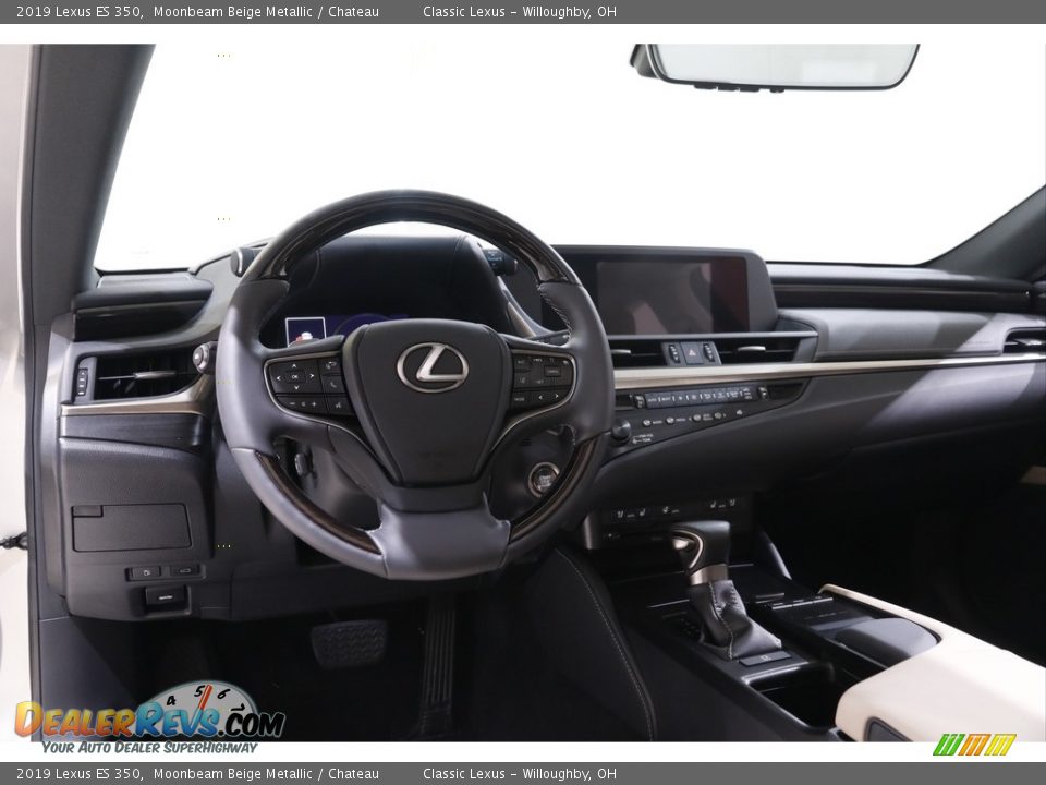 2019 Lexus ES 350 Moonbeam Beige Metallic / Chateau Photo #6