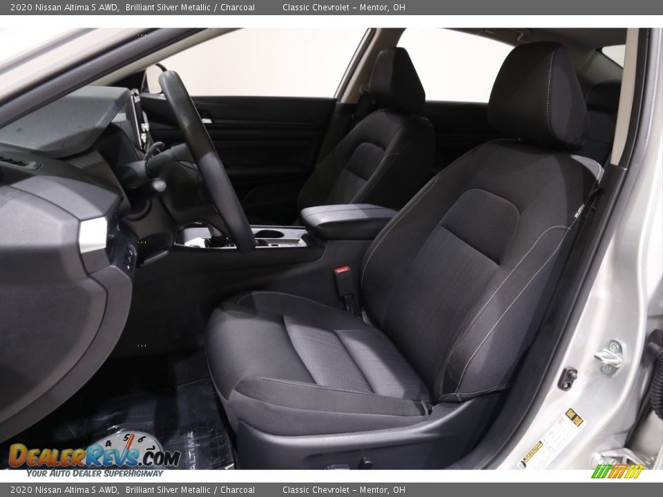 Charcoal Interior - 2020 Nissan Altima S AWD Photo #5