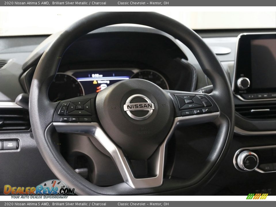 2020 Nissan Altima S AWD Steering Wheel Photo #7