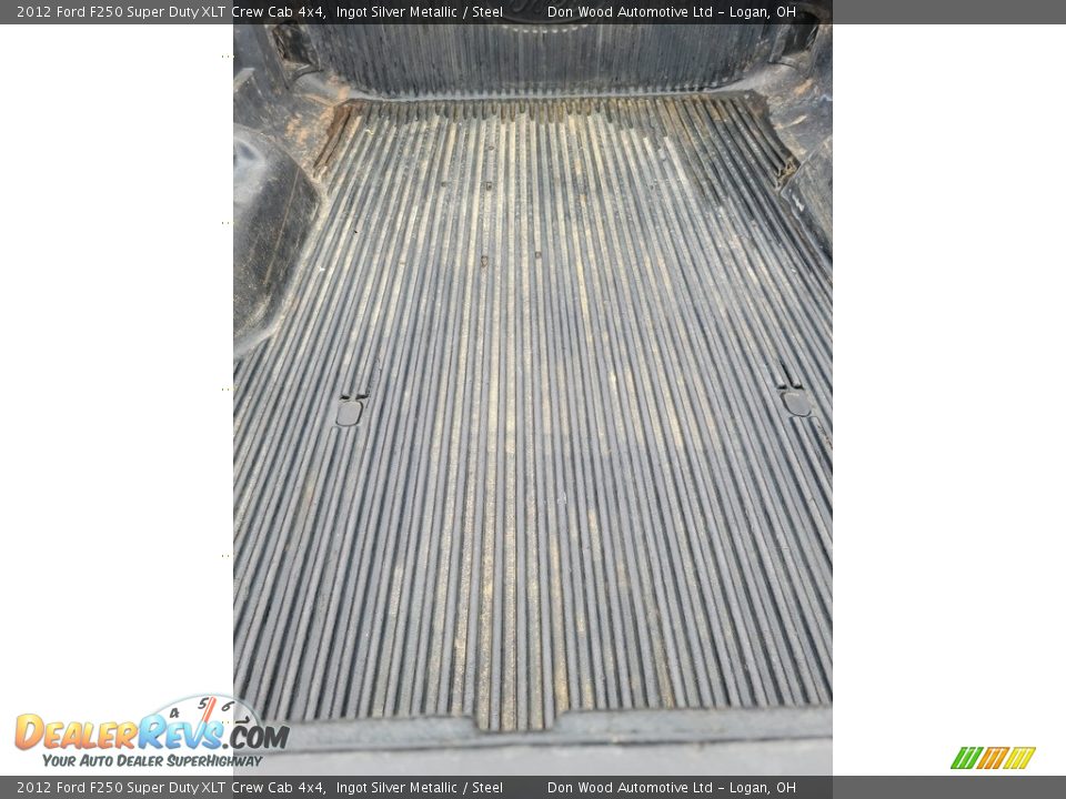 2012 Ford F250 Super Duty XLT Crew Cab 4x4 Ingot Silver Metallic / Steel Photo #9