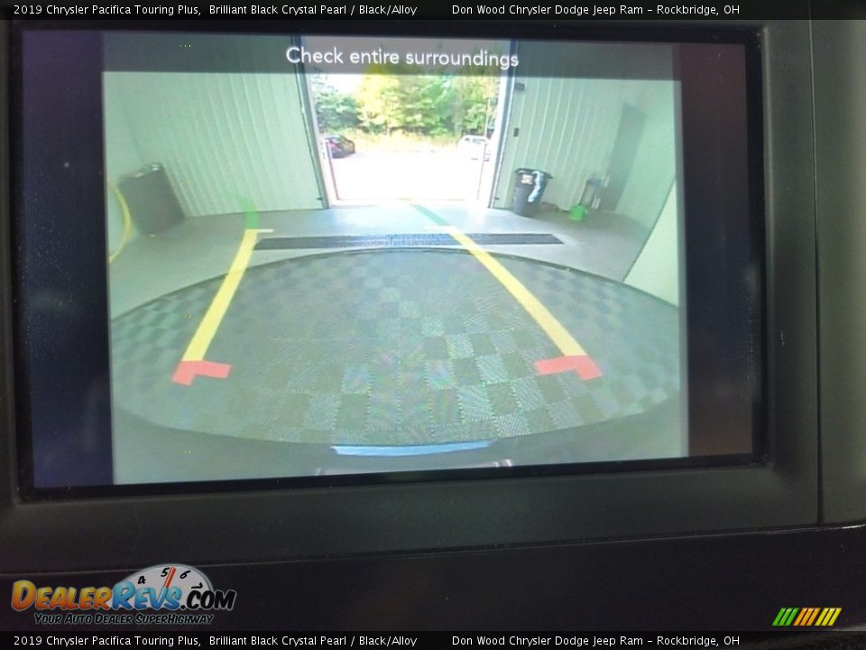 2019 Chrysler Pacifica Touring Plus Brilliant Black Crystal Pearl / Black/Alloy Photo #2