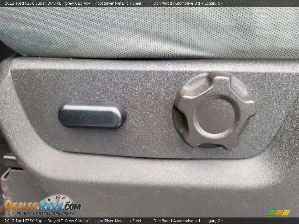 2012 Ford F250 Super Duty XLT Crew Cab 4x4 Ingot Silver Metallic / Steel Photo #14