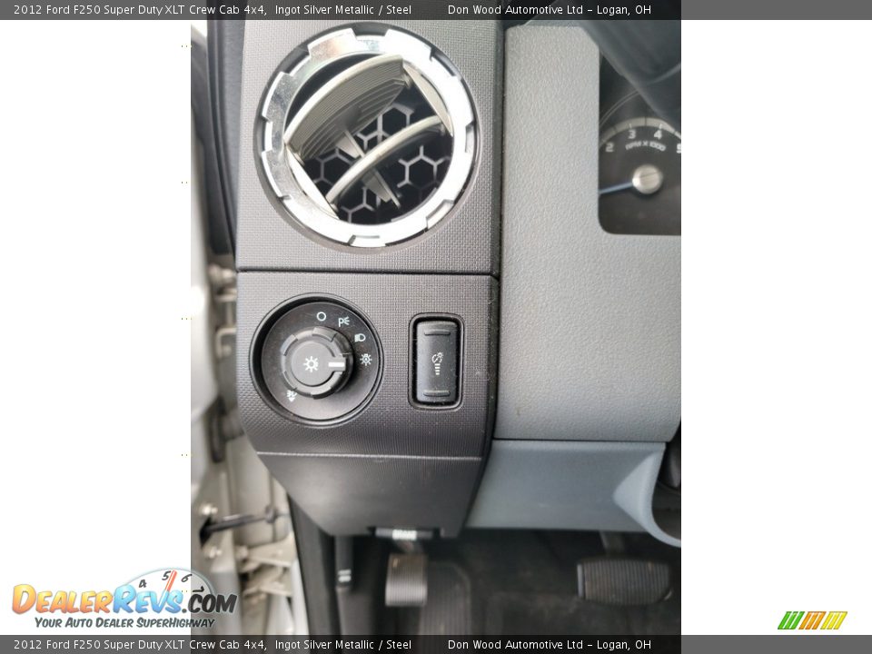 2012 Ford F250 Super Duty XLT Crew Cab 4x4 Ingot Silver Metallic / Steel Photo #16