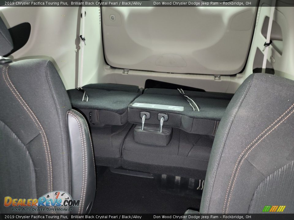 2019 Chrysler Pacifica Touring Plus Brilliant Black Crystal Pearl / Black/Alloy Photo #26