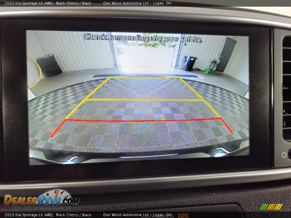 2020 Kia Sportage LX AWD Black Cherry / Black Photo #2