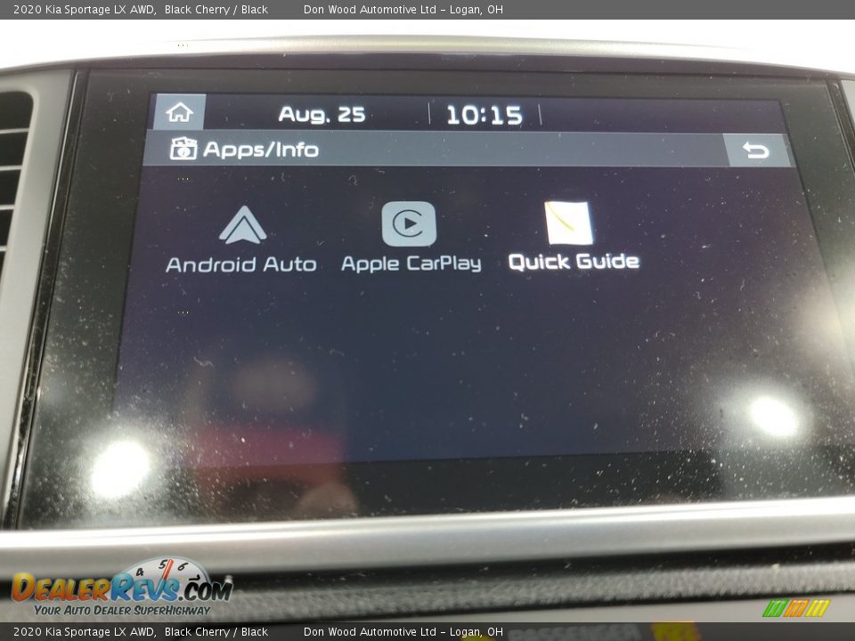 2020 Kia Sportage LX AWD Black Cherry / Black Photo #3