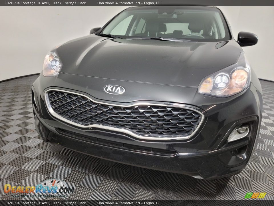 2020 Kia Sportage LX AWD Black Cherry / Black Photo #5