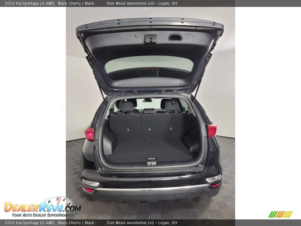 2020 Kia Sportage LX AWD Black Cherry / Black Photo #12