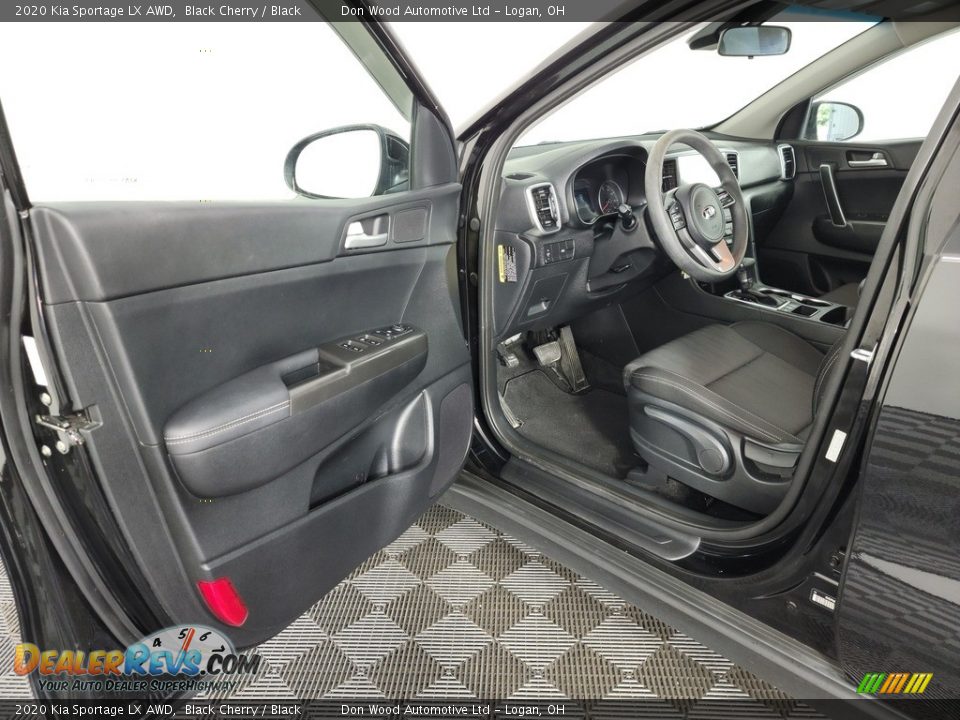 2020 Kia Sportage LX AWD Black Cherry / Black Photo #13