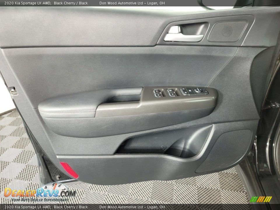 2020 Kia Sportage LX AWD Black Cherry / Black Photo #14