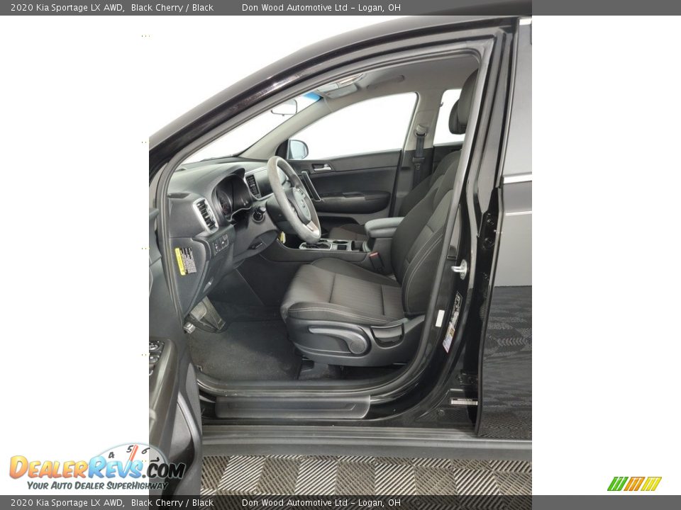 2020 Kia Sportage LX AWD Black Cherry / Black Photo #16