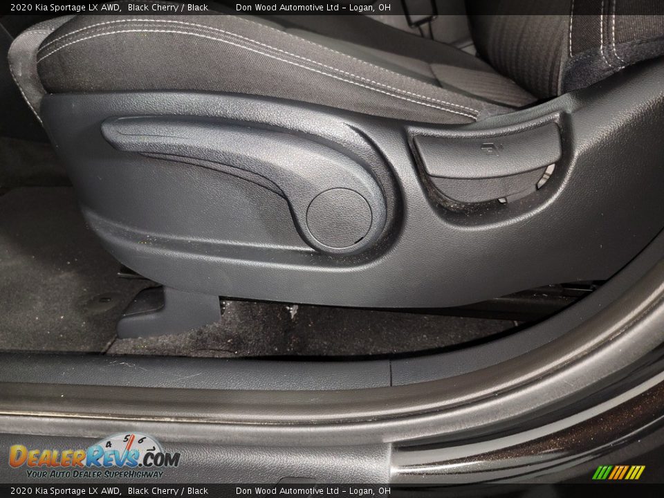 2020 Kia Sportage LX AWD Black Cherry / Black Photo #17
