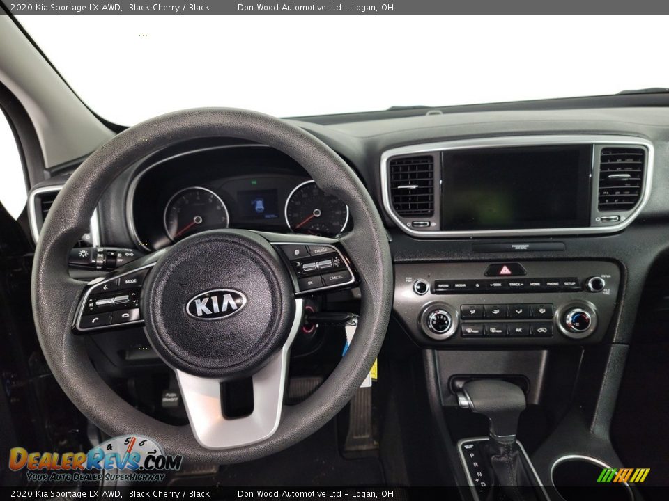 2020 Kia Sportage LX AWD Black Cherry / Black Photo #18