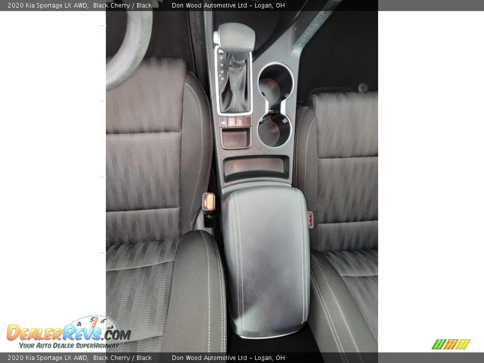 2020 Kia Sportage LX AWD Black Cherry / Black Photo #22