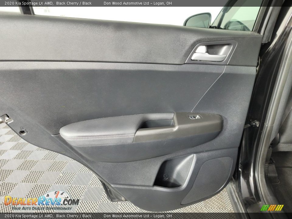 2020 Kia Sportage LX AWD Black Cherry / Black Photo #24