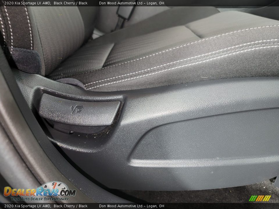 2020 Kia Sportage LX AWD Black Cherry / Black Photo #29