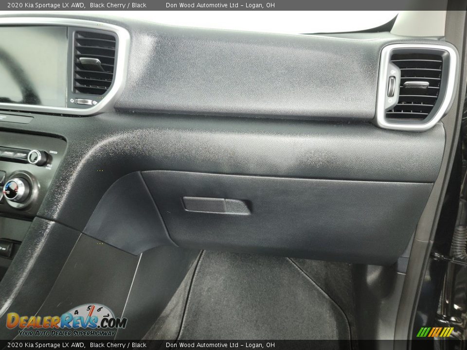 2020 Kia Sportage LX AWD Black Cherry / Black Photo #30